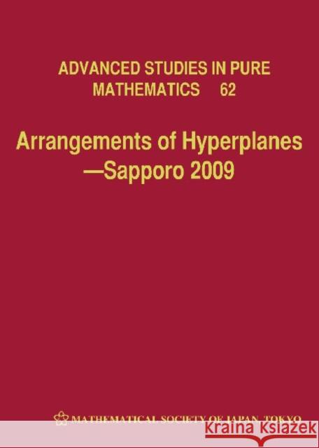 Arrangements of Hyperplanes - Sapporo 2009 Yuzvinsky, Sergey 9784931469679 0