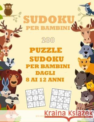 Libro di sudoku per bambini Deeasy Books 9786050366440