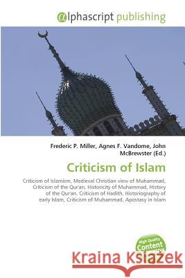 Criticism of Islam Peter Dayan L. F. Abbott Laurence F. Abbott 9786130028732 MIT Press (MA)