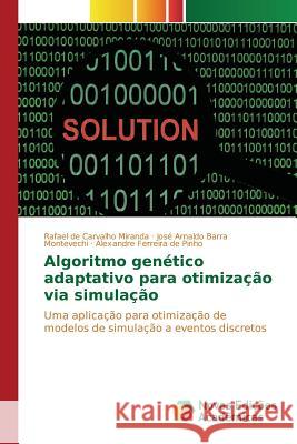 Algoritmo genético adaptativo para otimização via simulação de Carvalho Miranda Rafael 9786130154837 Novas Edicoes Academicas