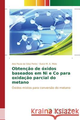 Obtenção de óxidos baseados em Ni e Co para oxidação parcial do metano Peres Ana Paula Da Silva 9786130168629