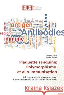 Plaquette Sanguine: Polymorphisme Et Allo-Immunisation Collectif 9786131513558
