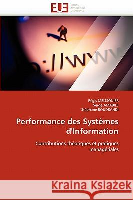 Performance Des Systèmes d'Information Collectif 9786131534829