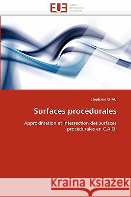 Surfaces Procédurales Chau-S 9786131535857