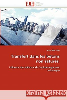 Transfert Dans Les Bétons Non Saturés Ben Fraj-A 9786131543760 Editions Universitaires Europeennes