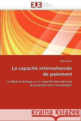 La Capacité Internationale de Paiement Maurin-M 9786131552748
