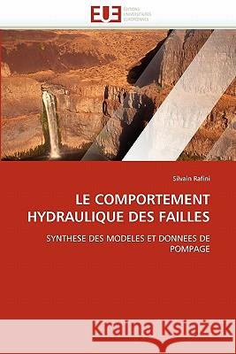 Le Comportement Hydraulique Des Failles Silvain Rafini 9786131554933 Editions Universitaires Europeennes
