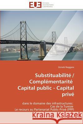 Substituabilité / Complémentarité Capital Public - Capital Privé Naggara-Z 9786131563577 Editions Universitaires Europeennes