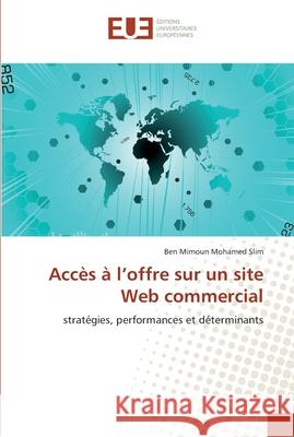 Accès à l offre sur un site web commercial Slim-B 9786131567384