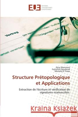 Structure prétopologique et applications Collectif 9786131585579 Editions Universitaires Europeennes