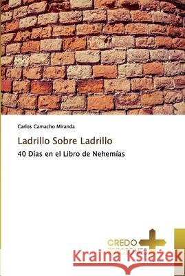 Ladrillo Sobre Ladrillo Carlos Camach 9786132829207 Credo Ediciones