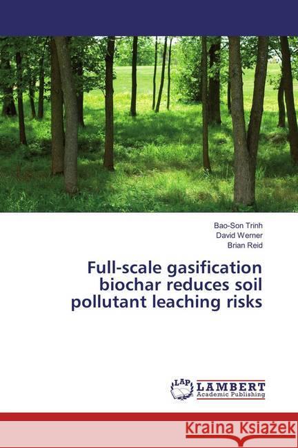 Full-scale gasification biochar reduces soil pollutant leaching risks Trinh, Bao-Son; Werner, David; Reid, Brian 9786134977951