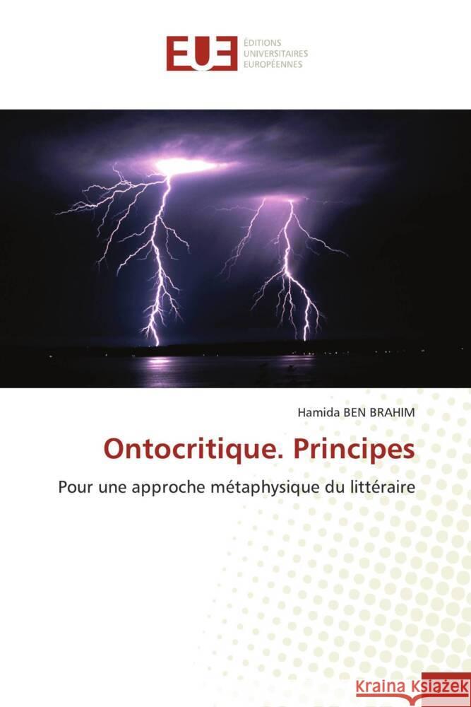 Ontocritique. Principes Ben Brahim, Hamida 9786138462392