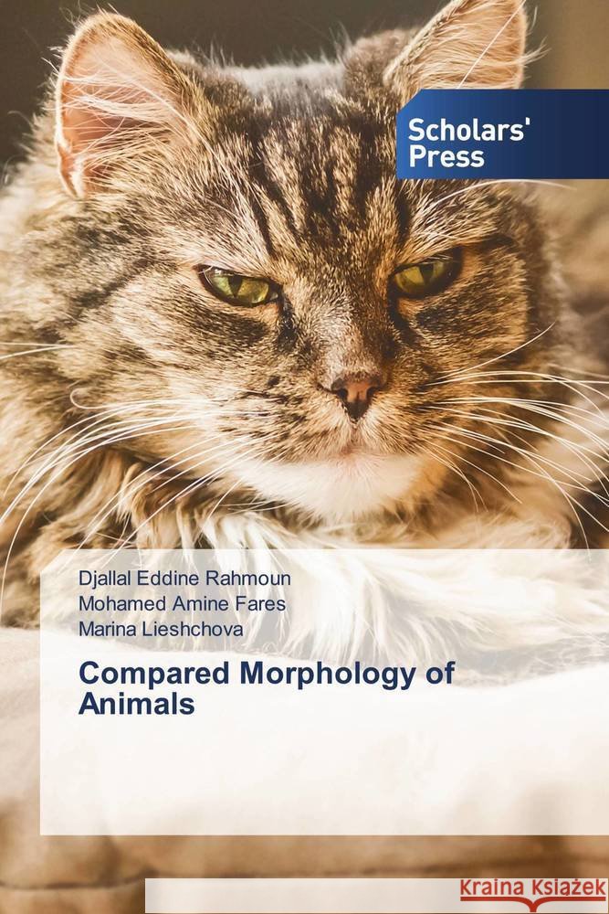 Compared Morphology of Animals Rahmoun, Djallal Eddine, Fares, Mohamed Amine, Lieshchova, Marina 9786138938736