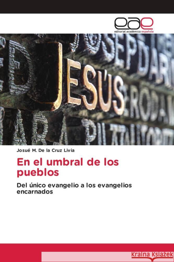 En el umbral de los pueblos Josu? M. d 9786138984603