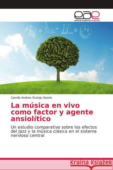 La música en vivo como factor y agente ansiolítico : Un estudio comparativo sobre los efectos del Jazz y la música clásica en el sistema nervioso central Granja Osorio, Camilo Andres 9786139404780 Editorial Académica Española