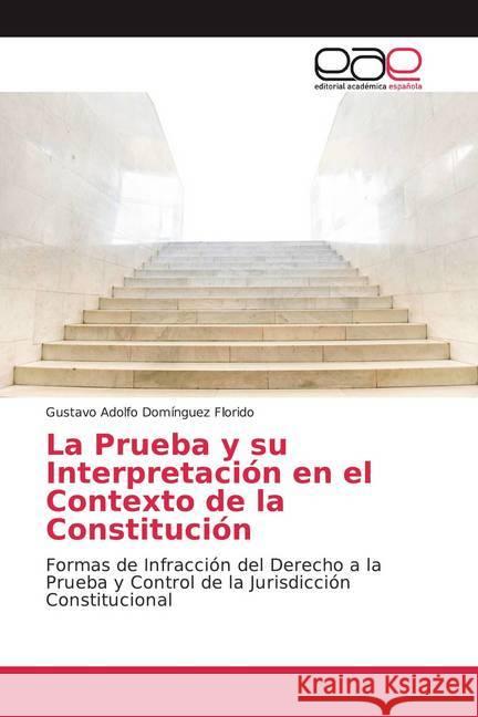 La Prueba y su Interpretación en el Contexto de la Constitución : Formas de Infracción del Derecho a la Prueba y Control de la Jurisdicción Constitucional Domínguez Florido, Gustavo Adolfo 9786139412013