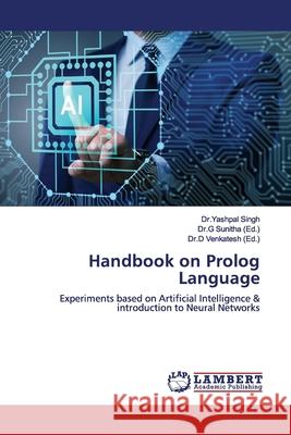 Handbook on Prolog Language Singh, Dr Yashpal 9786139455041