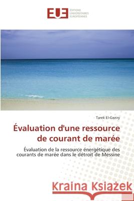 Évaluation d'une ressource de courant de marée Tarek El-Geziry 9786139534401 Editions Universitaires Europeennes