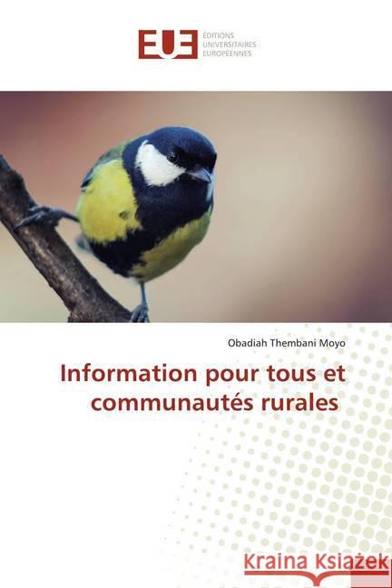 Information pour tous et communautés rurales Moyo, Obadiah Thembani 9786139552672