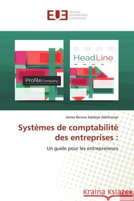 Systèmes de comptabilité des entreprises : : Un guide pour les entrepreneurs Adefiranye, James Renew Adeleye 9786139558674