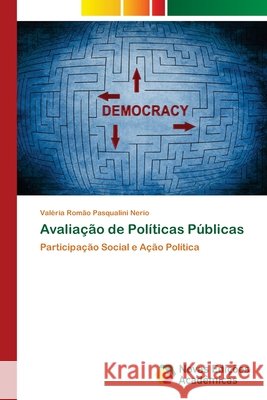 Avaliação de Políticas Públicas Romão Pasqualini Nerio, Valéria 9786139616527 Novas Edicioes Academicas
