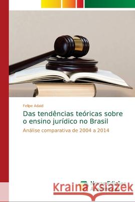 Das tendências teóricas sobre o ensino jurídico no Brasil Adaid, Felipe 9786139629824 Novas Edicioes Academicas