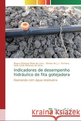 Indicadores de desempenho hidráulico de fita gotejadora Melo de Lima, Mayra Gislayne 9786139710423 Novas Edicioes Academicas