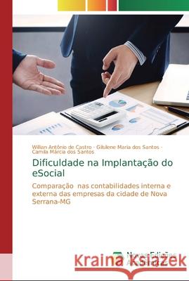 Dificuldade na Implantação do eSocial de Castro, Willian Antônio 9786139801763