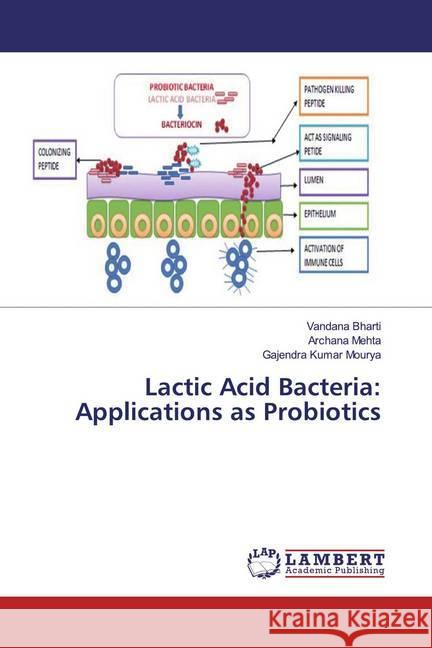 Lactic Acid Bacteria: Applications as Probiotics Bharti, Vandana; Mehta, Archana; Mourya, Gajendra Kumar 9786139849994