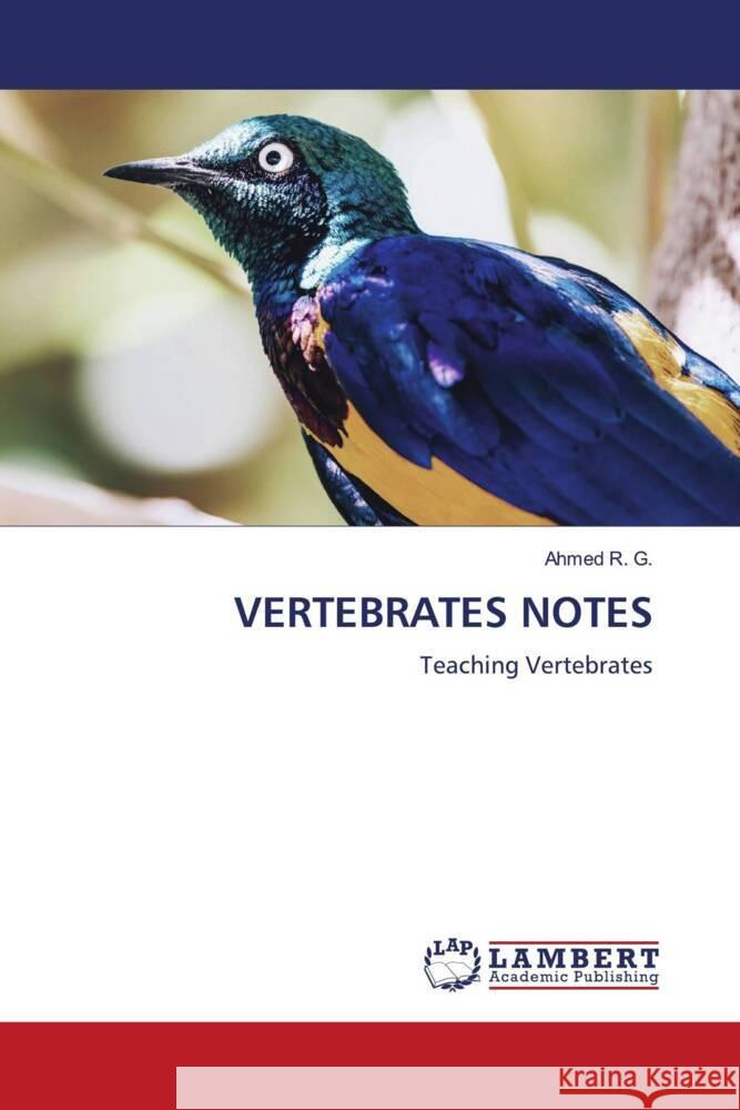 Vertebrates Notes Ahmed R 9786139872275 LAP Lambert Academic Publishing