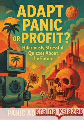 Adapt, Panic, or Profit? Hilariously Stressful Quizzes About the Future Panic Adjacent Press 9786169483601