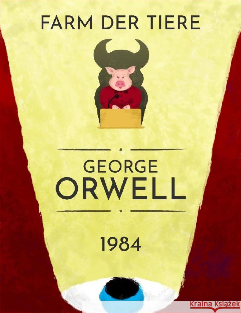 George Orwell: 1984, Farm der Tiere Orwell, George 9786197642506 Pretorian Media