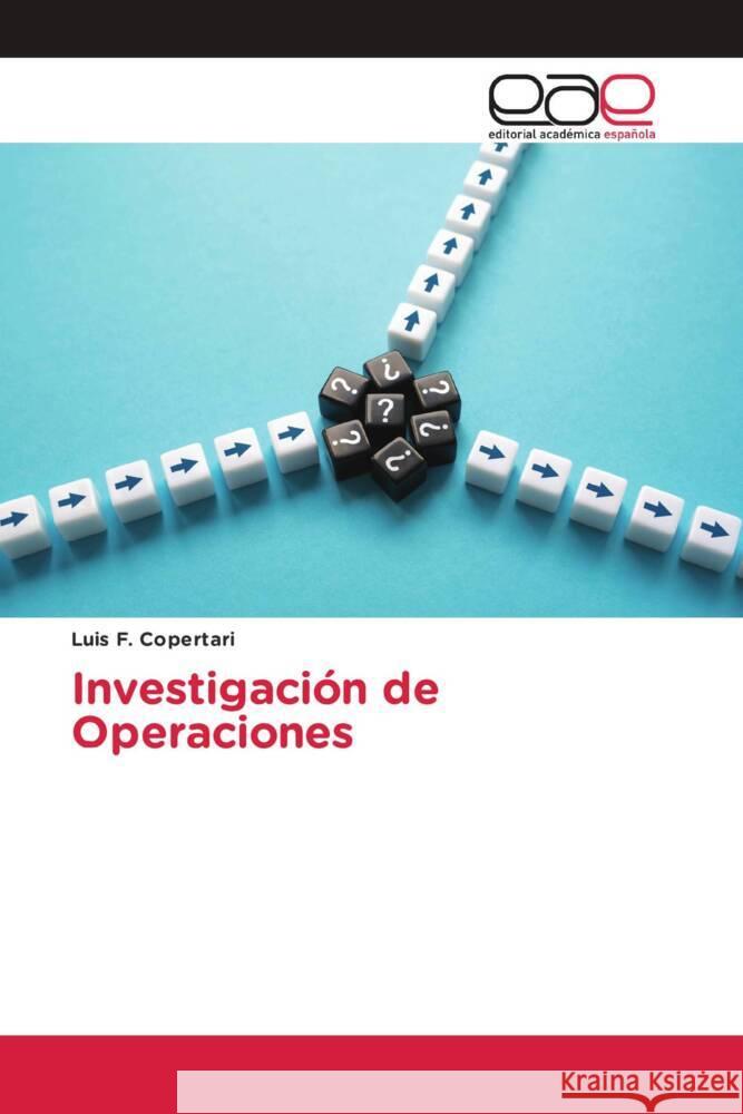 Investigación de Operaciones Copertari, Luis F. 9786200023551