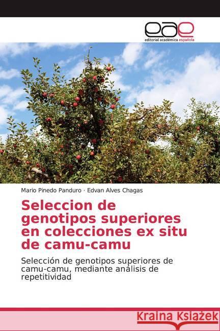 Seleccion de genotipos superiores en colecciones ex situ de camu-camu : Selección de genotipos superiores de camu-camu, mediante análisis de repetitividad Pinedo Panduro, Mario; Alves Chagas, Edvan 9786200037213