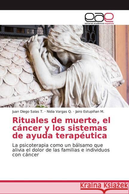 Rituales de muerte, el cáncer y los sistemas de ayuda terapéutica : La psicoterapia como un bálsamo que alivia el dolor de las familias e individuos con cáncer Salas T., Juan Diego; Vargas Q., Nidia; Estupiñan M., Jairo 9786200046758