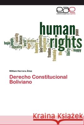 Derecho Constitucional Boliviano William Herrera Áñez 9786200048646 Editorial Academica Espanola