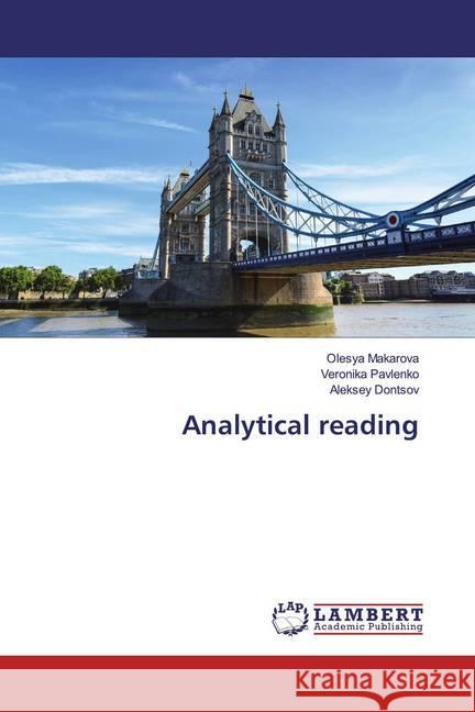 Analytical reading Makarova, Olesya; Pavlenko, Veronika; Dontsov, Aleksey 9786200091321