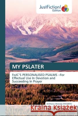 My Pslater Shoderu, Anthony Obasola 9786200112835 JustFiction Edition