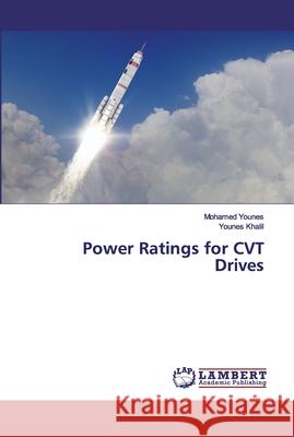 Power Ratings for CVT Drives Younes, Mohamed; Khalil, Younes 9786200211842