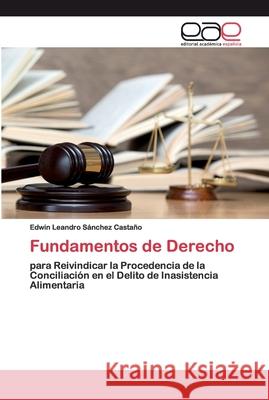 Fundamentos de Derecho S 9786200393142 Editorial Academica Espanola