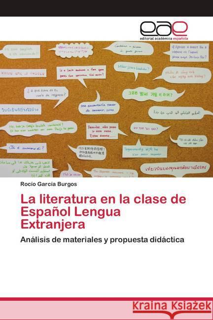 La literatura en la clase de Español Lengua Extranjera García Burgos, Rocío 9786200420732 Editorial Académica Española