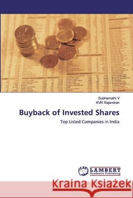 Buyback of Invested Shares V, Subhamathi 9786200503305 LAP Lambert Academic Publishing