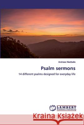 Psalm sermons Niedballa, Andreas 9786200538994 LAP Lambert Academic Publishing