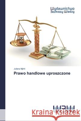 Prawo handlowe uproszczone Juliana Njiriri 9786200543226 Wydawnictwo Bezkresy Wiedzy