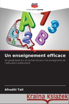 Un enseignement efficace Afroditi Teli 9786200693174