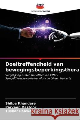 Doeltreffendheid van bewegingsbeperkingstherapie Khandare, Shilpa 9786200853394