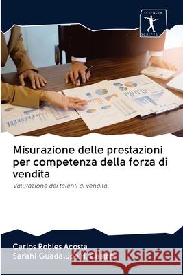 Misurazione delle prestazioni per competenza della forza di vendita Carlos Roble Sarahi Guadalupe H 9786200947918 Sciencia Scripts