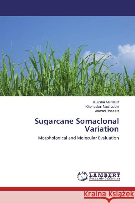 Sugarcane Somaclonal Variation : Morphological and Molecular Evaluation Mahmud, Kuasha; Nasiruddin, Khondokar; Hossain, Amzad 9786202053471 LAP Lambert Academic Publishing