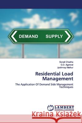 Residential Load Management Chadha, Sonali 9786202078887 LAP Lambert Academic Publishing